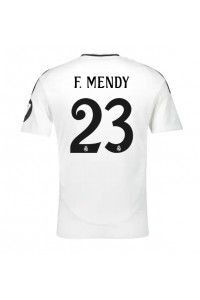 Real Madrid Ferland Mendy #23 Voetbaltruitje Thuis tenue 2024-25 Korte Mouw